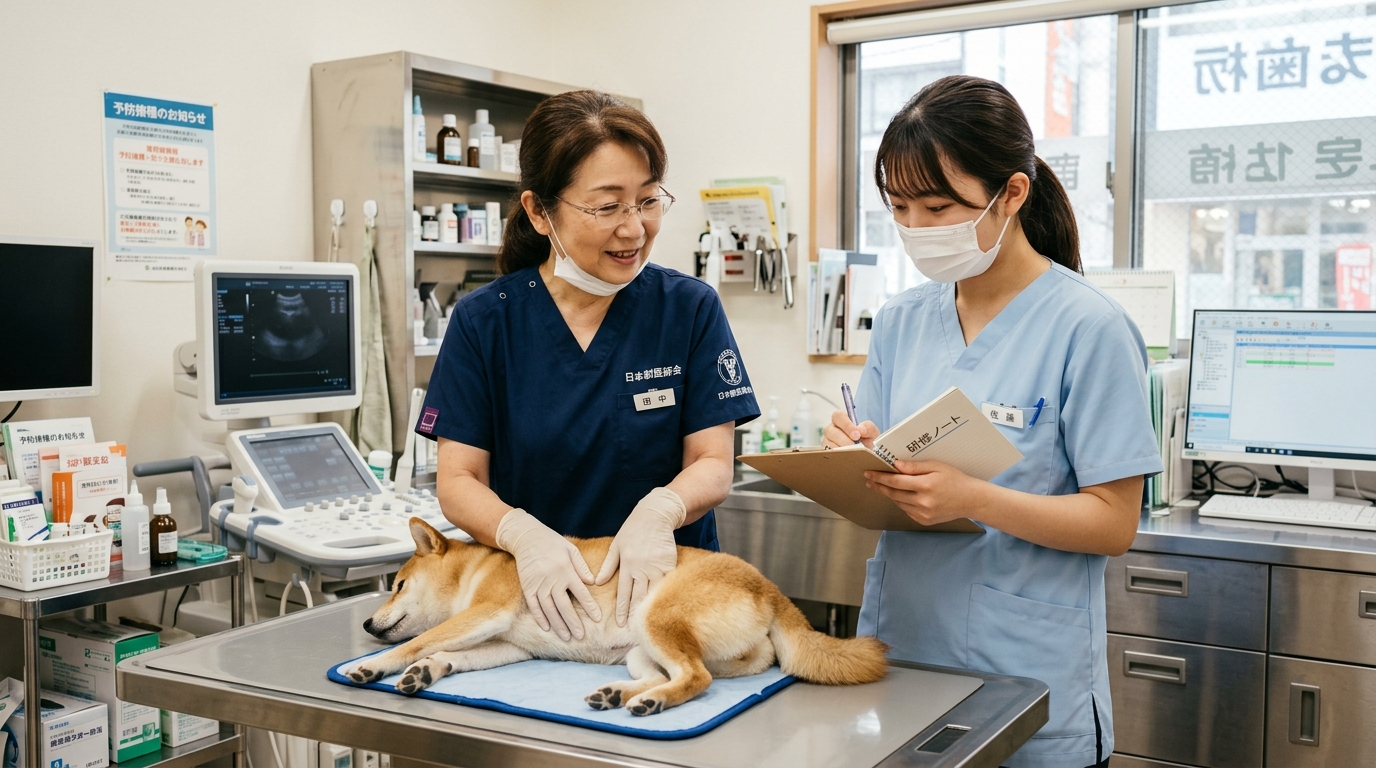 動物病院の院長先生に向けた「辞めない新人育成」の仕組みづくり経営コンサルティング記事のアイキャッチ画像